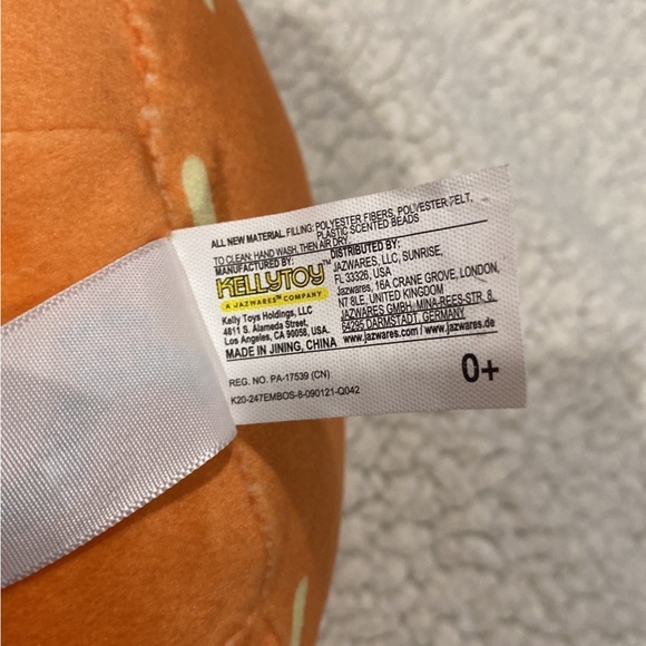 Squishmallows Caroleena the Carrot Bunny Ears Easter Theme - Picture 4 of 6